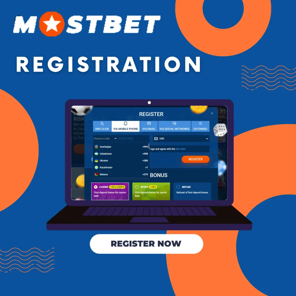 How to Register on the Official Website of Mostbet